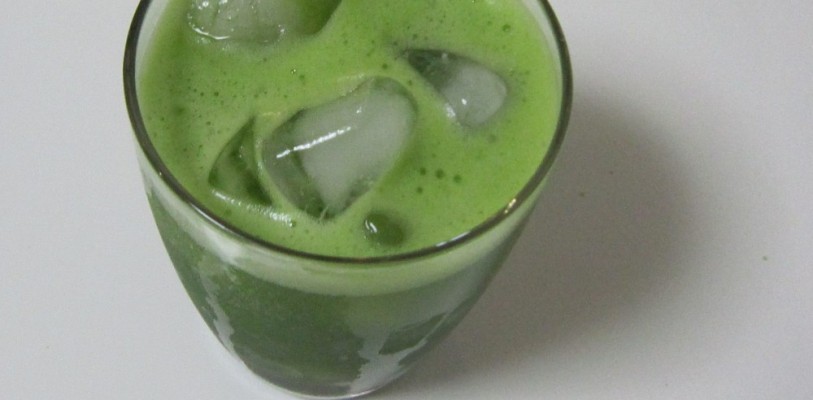 Lemon matcha iced green tea recipe
