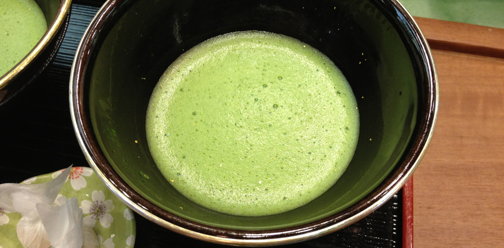 Drink matcha for more antioxidants and more caffeine